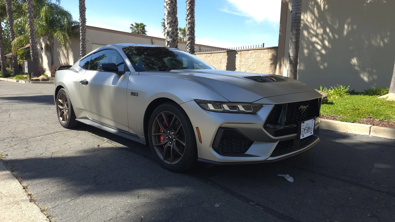 Mustang GT again, satin finish holding an even sheen down the side