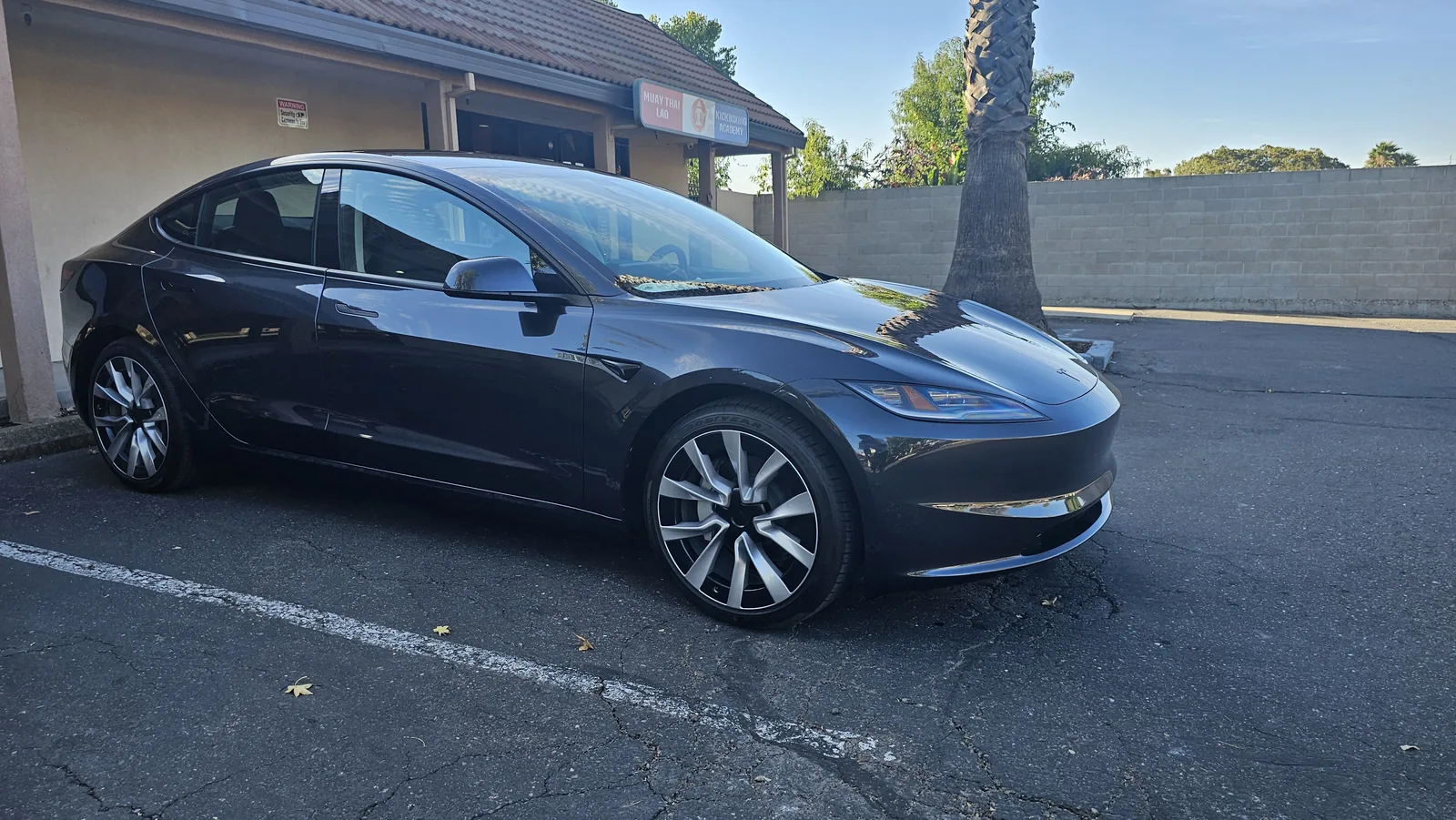 Tesla Model 3 with ceramic tint